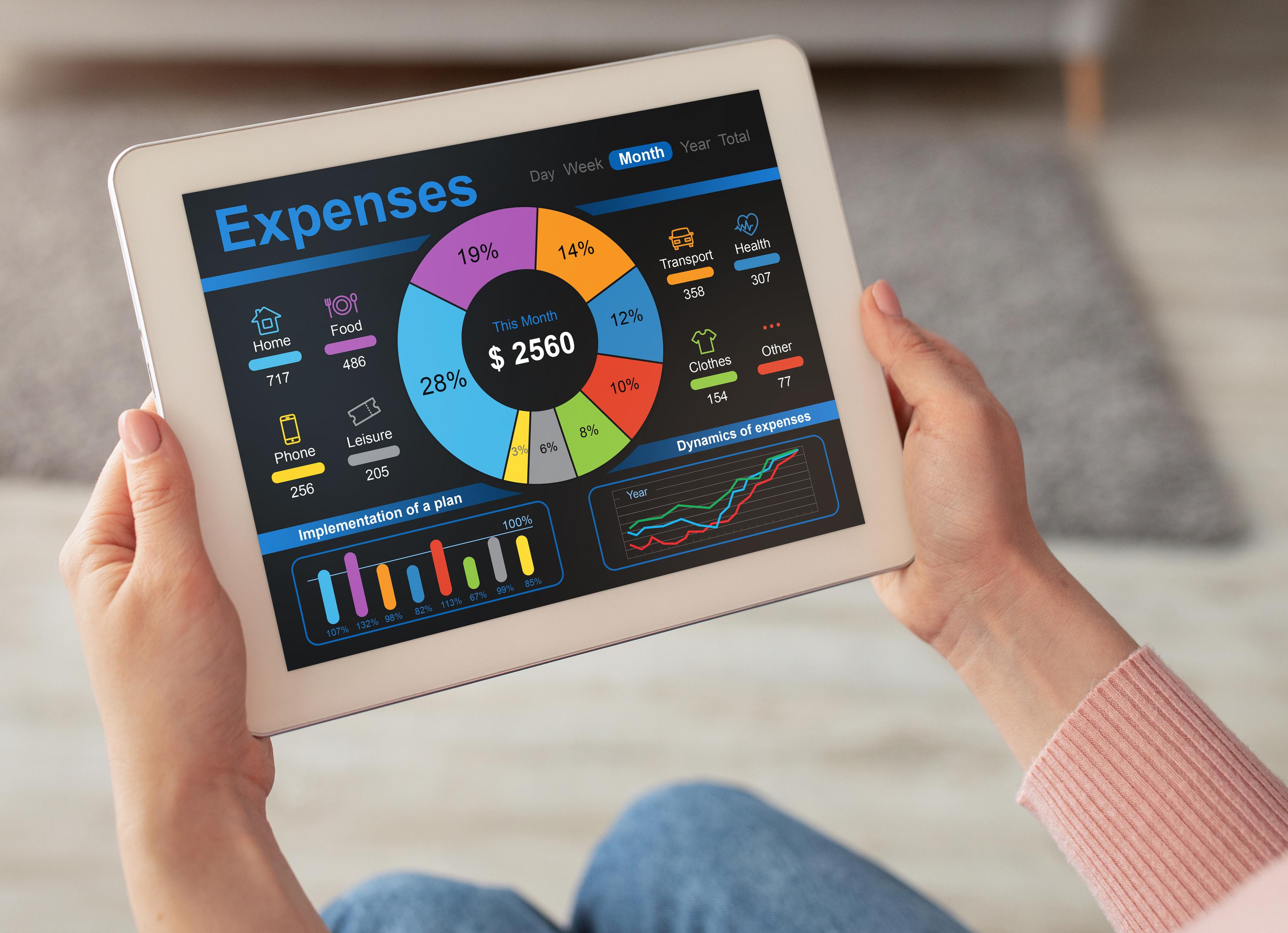 Expense tracking methods